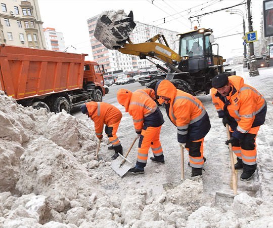 Уборка снега в Северодвинске и  Архангельской области