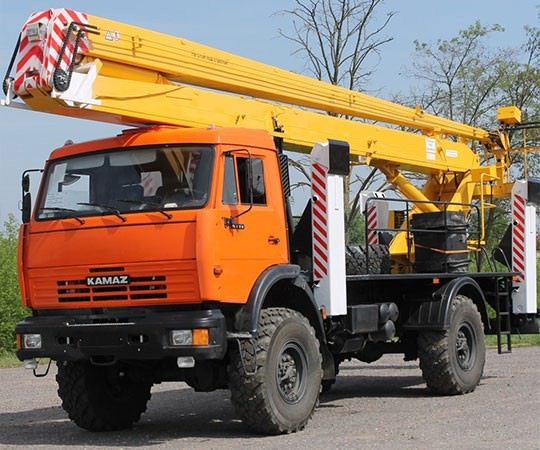 Аренда автовышки в Северодвинске и  Архангельской области