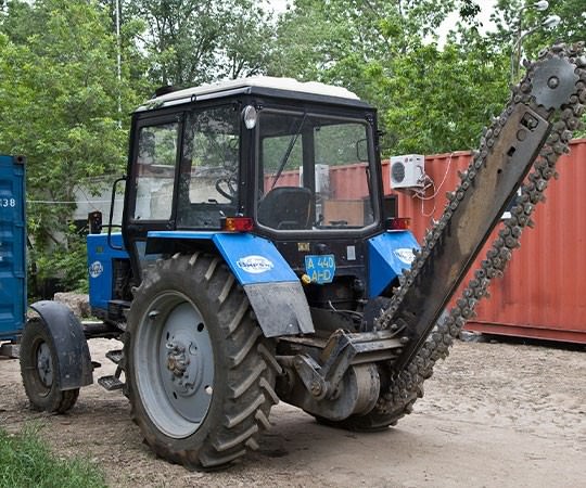 Траншеекопатель в аренду в Северодвинске и  Архангельской области